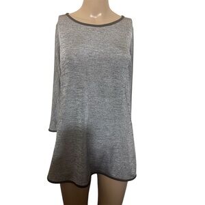 Joseph Ribkoff Gray Tunic Top